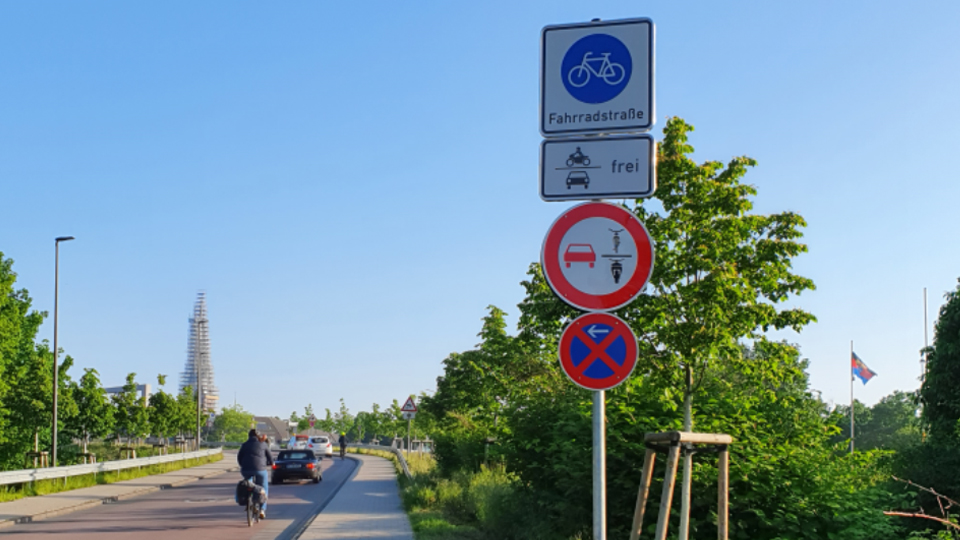 Symbolfoto Fahrradstraße