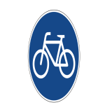 Schild Fahrrad