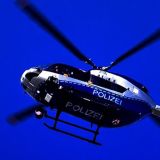 Symbolbild Polizeihubschrauber 