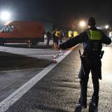 Schwerpunktkontrolle auf der Autobahn 