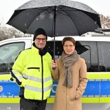 Regierungspräsident und Polizeipräsidentin
