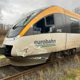 Verunfallter Zug