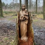 Madonna Holzfigur